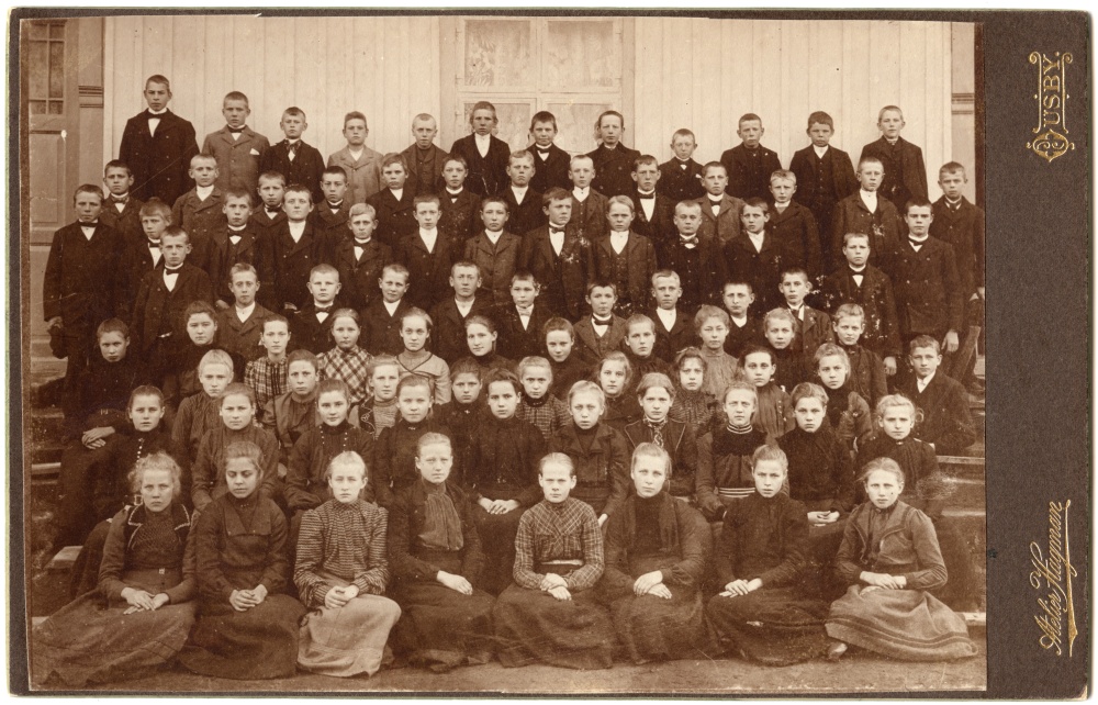 Skolbarn ca 1902